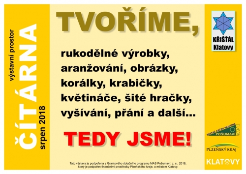 V Klatovech tvoří a jsou!